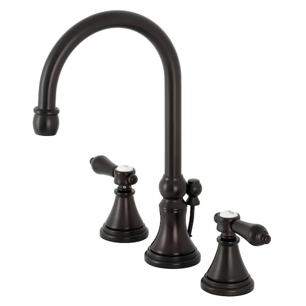 KS2985BAL Heirloom Widespread Bathroom Faucet W/ Brass Pop-Up, Bronze